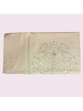Belcrest Fine Percale Vintage 2pc Pillow Case Set